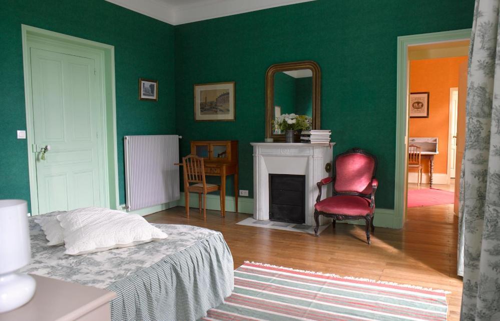 Chateau Des Essards Avec Piscine Et Jacuzzi Langeais Zimmer foto