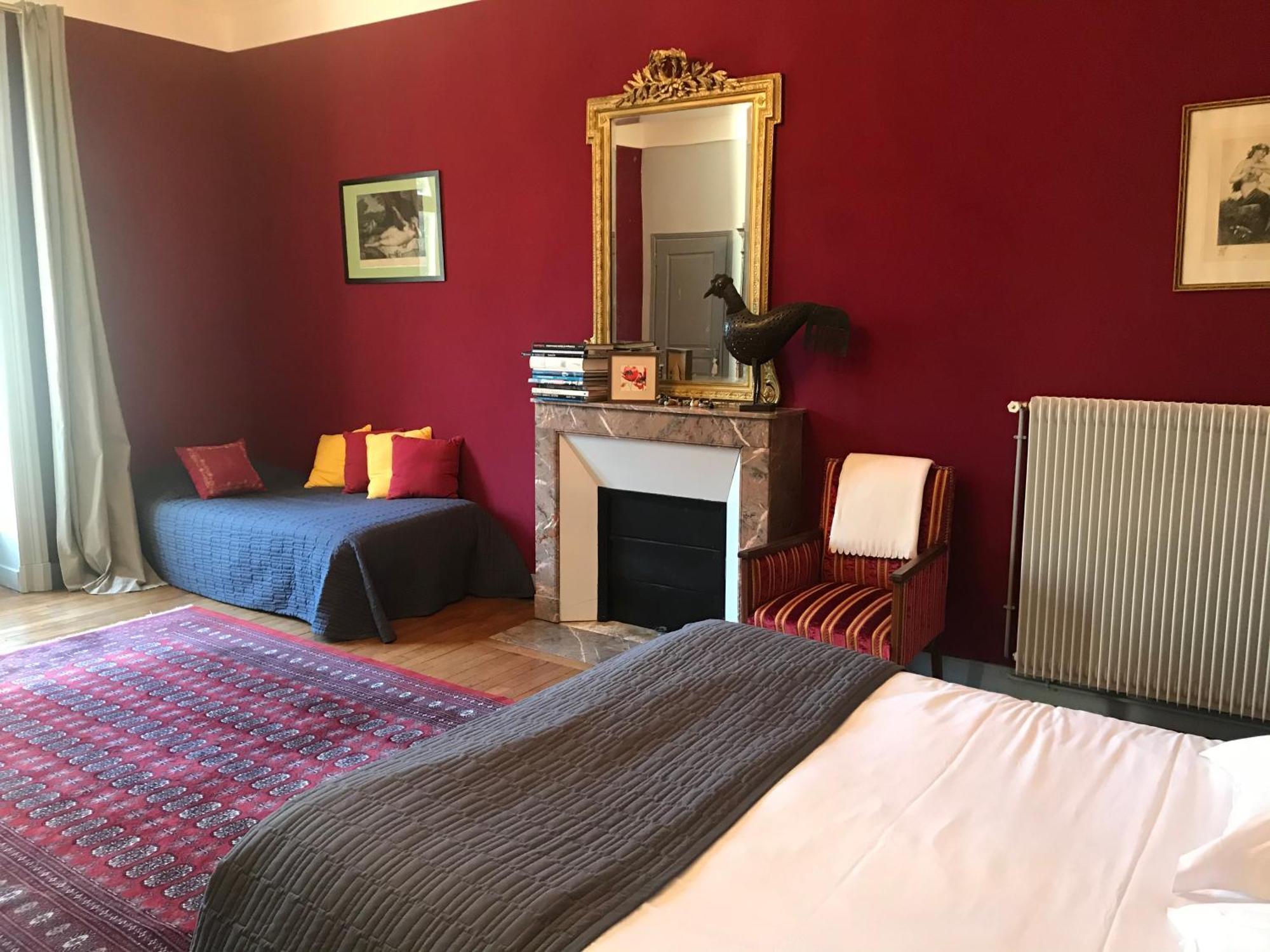 Chateau Des Essards Avec Piscine Et Jacuzzi Langeais Zimmer foto